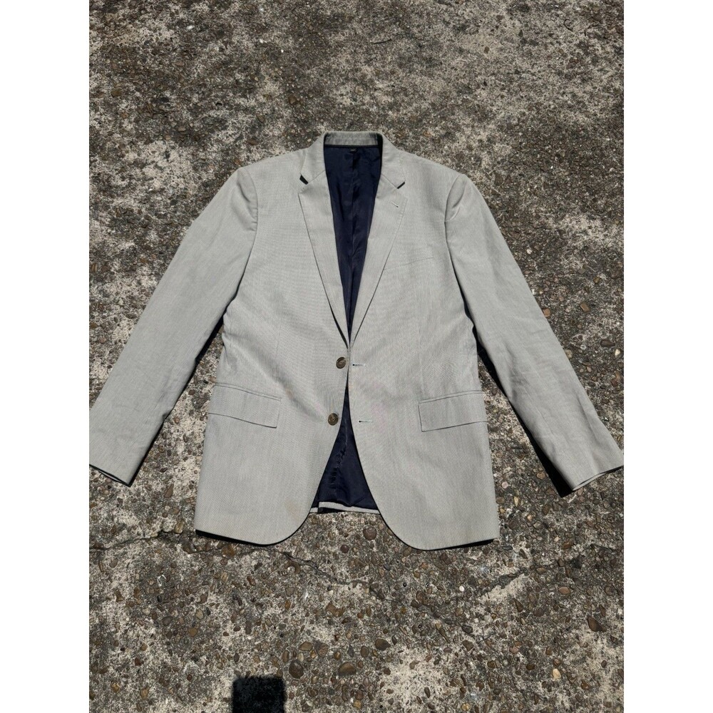 Men’s JCrew Ludlow Suit Gray Beige Sz 40  Tailoring